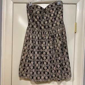 Black and Gold dress